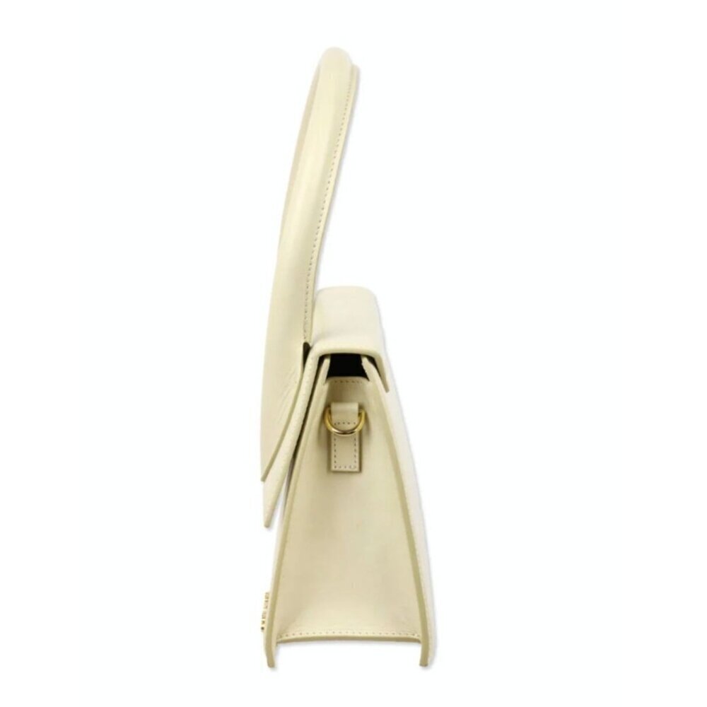 Jacquemus Le Grand Chiquito Top Handle Bag Crossbody Ivory Calf Leather Dust Bag - Picture 11 of 11